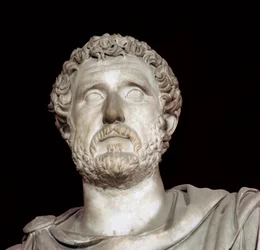 Buste van keizer Antoninus Pius