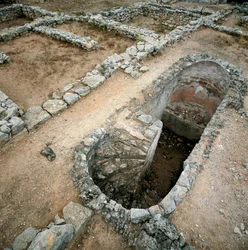 Cisterne van de Grieks-Romeinse stad Ampurias (Empuries), 2e eeuw v.Chr.