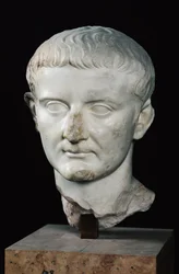 Hoofd van Tiberius (ca. 42 v.Chr.-37 n.Chr.)
