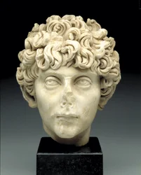 Hoofd van een Romeinse jongeling, c.140-170 AD