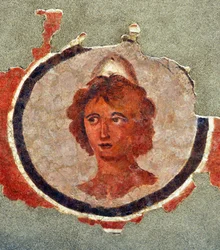 Hoofd van een jonge man, circa 130-140