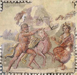 Herakles met de Kretenzische Stier, Ostia