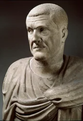 Marmeren standbeeld van keizer Maximinus Thrax (173-238) - Rome, Musei Capitolini