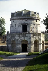 Mausoleum van Theodorik de Grote (455 - 526), Ravenna.