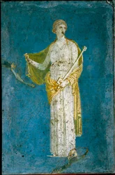 Medea - Romeinse fresco (1e eeuw v.Chr.-1e eeuw n.Chr.) uit Stabia, Italië