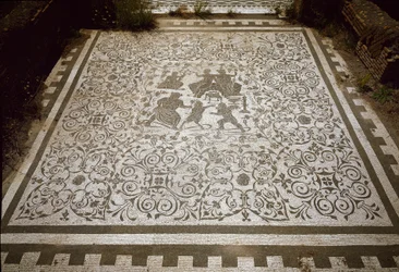 Vloermozaïek van het huis van Dionysus en Ariadne, 2e eeuw