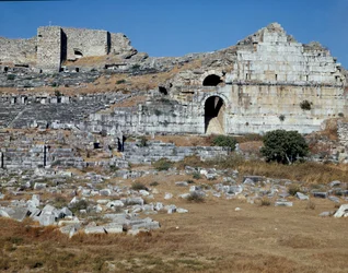 Romeinse kunst, Hellenistische periode: het theater van Milete