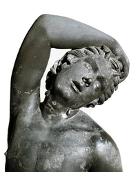 Sater, bronzen standbeeld
