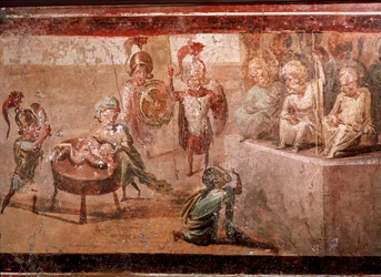 Het oordeel van Salomo (fresco)