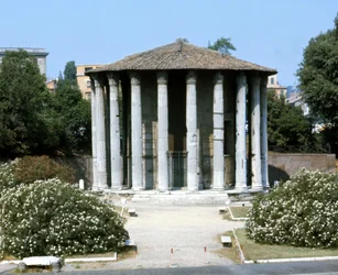 Tempel van Vesta in Rome.