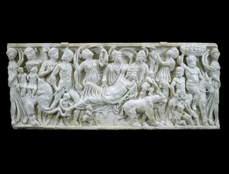De Indiase triomf van Dionysus, 180-195 na Christus