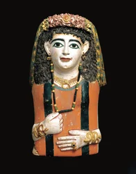 Mummiemasker, 60-70 n.Chr.