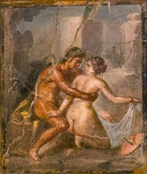 Satyr en Nimf, 1e helft 1e eeuw na Christus