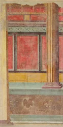 Muurschildering uit een Villa in Boscoreale