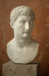 Kunst Rome Buste van Drusus de Jongere (13 v.Chr. - 23 n.Chr.) marmer