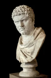 Caracalla (188 - 217 AD) marmer, Romeinse kunst