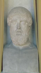 Hermetische buste van Anacreon