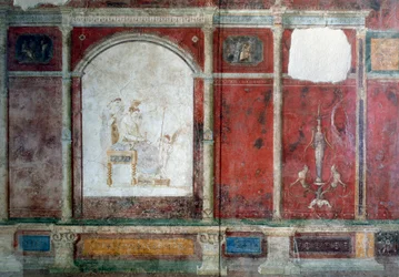 Romeinse kunst: voorstelling van de godin Venus zittend