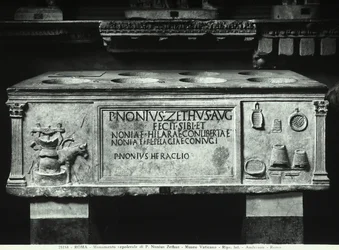 Sarcophagus van Nonius Zethus (marmer)