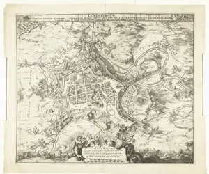 Bombardement van Luxemburg door de maarschalk de Créquy, 1684