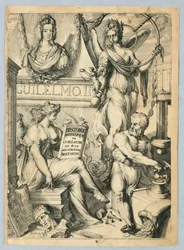 Frontispice, "Histoire Metalique de Guillaume III, Roy de la Grande Bretaigne"
