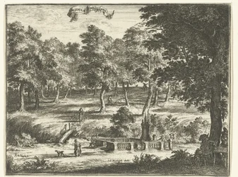 Landschap met de bron 