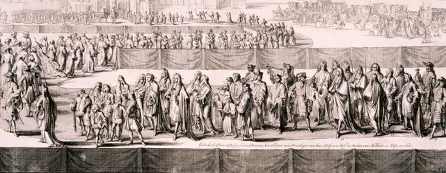 Begrafenis van Koningin Maria II, Westminster Abbey, Londen, 1695