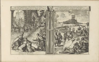 Tribunaal in Perzië; Khoikhoi en Guineeërs