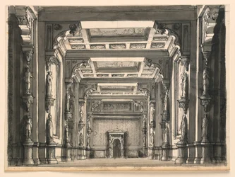 Toneelontwerp, Interieur van Gotische Hal
