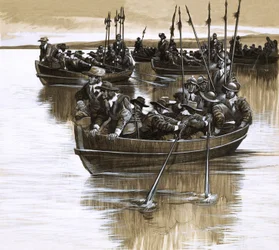 De Schotten en Ieren trotseren Cromwell