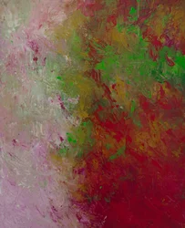Energiek, abstract en kleurrijk