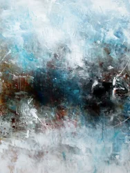 Stormachtige abstracte wateren