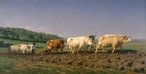 Ploegen in de Nivernais