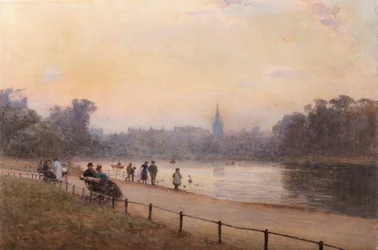 Een Promenade in het Park, Kensington
