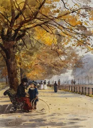 In de rij, buiten het seizoen