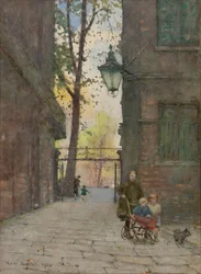 Parks Place, Knightsbridge, Londen, 1916