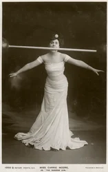 Carrie Moore, Australische actrice, ca. 1900.
