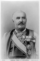 Nicolaas, prins van Montenegro, ca. jaren 1900.