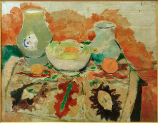 Stilleven met kruiken en fruit, Parijs