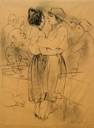 In de danszaal