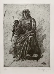 Moeder en zoon