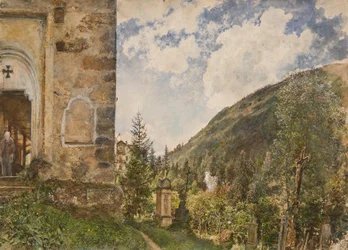 De begraafplaats in Gastein