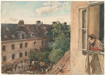 Uitzicht op de Alservorstadt, 1872