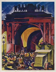 Oktoberavond. Inname van het Winterpaleis