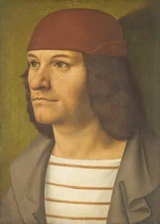 Portret van de schilder Jobst Seyfrid