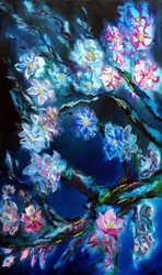 Eeuwige Bloesems Drieluik - links