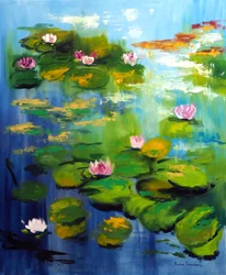 Waterlelies van Monet