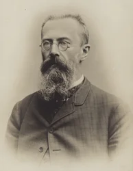 Portret van Nikolai Rimski-Korsakov