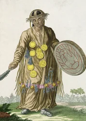 Een Mongoolse sjamaan, 1820