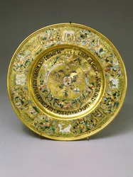 Bord eigendom van Tsaar Alexei Mikhailovich Romanov (1629-1676) c.1675